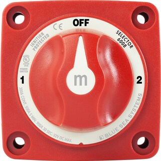 Foto 3 | Interruptor De Batería Blue Sea Systems M-series 6008 De 3 Posiciones - Venta Internacional.