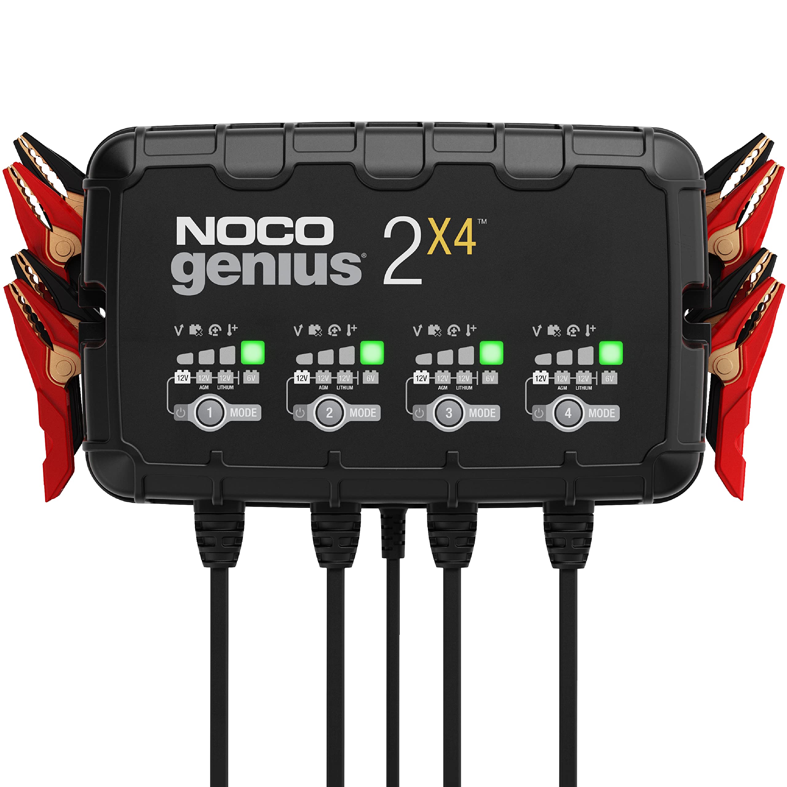 Foto 2 pulgar | Cargador De Baterías Noco Genius2x4 De 4 Bancos, 8 A, 6 V/12 V, Automoción - Venta Internacional.