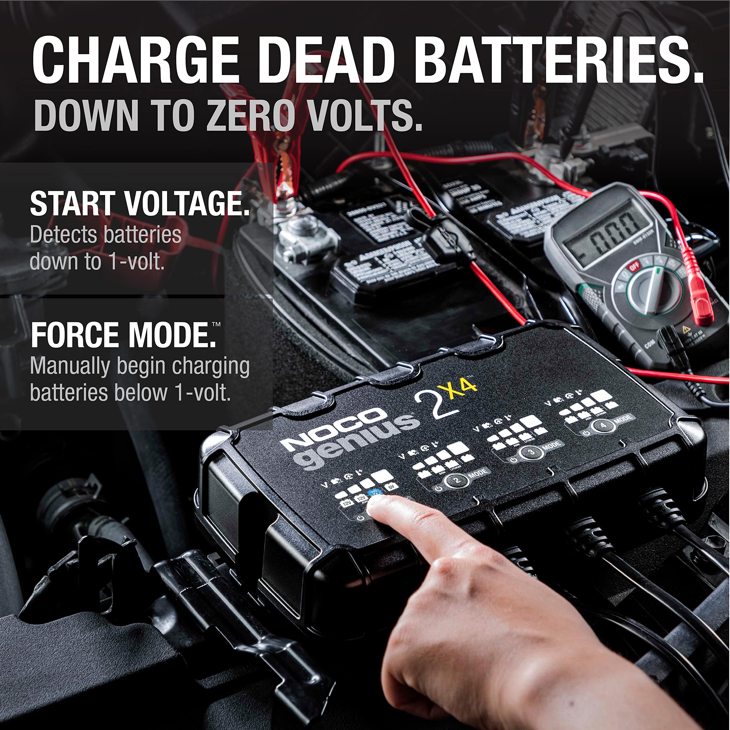 Foto 4 pulgar | Cargador De Baterías Noco Genius2x4 De 4 Bancos, 8 A, 6 V/12 V, Automoción - Venta Internacional.