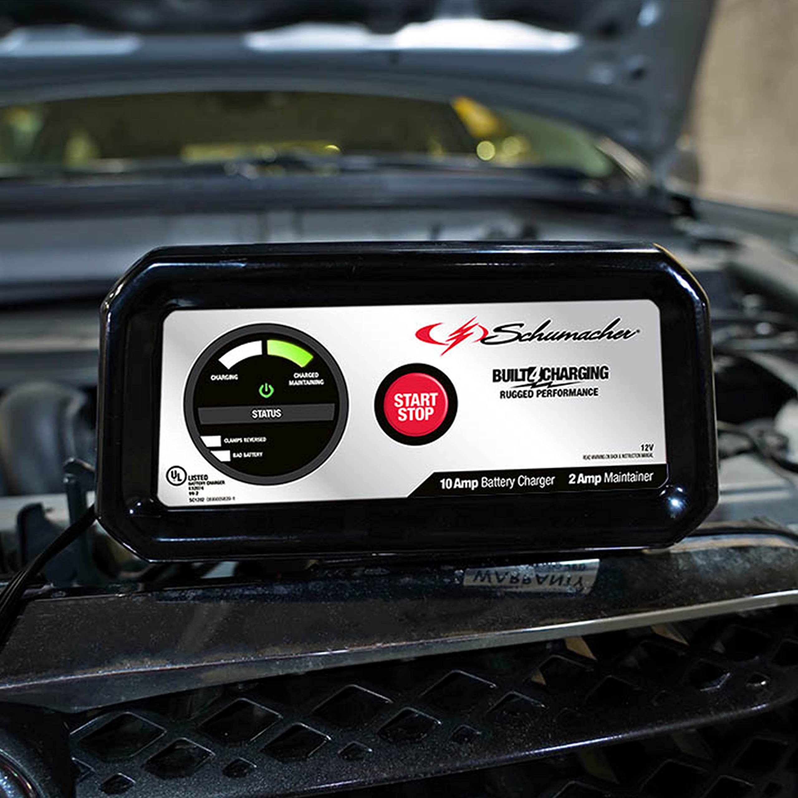 Foto 4 pulgar | Cargador Schumacher Sc1282 12 V 10 A Maintainer Automotive Marine - Venta Internacional.