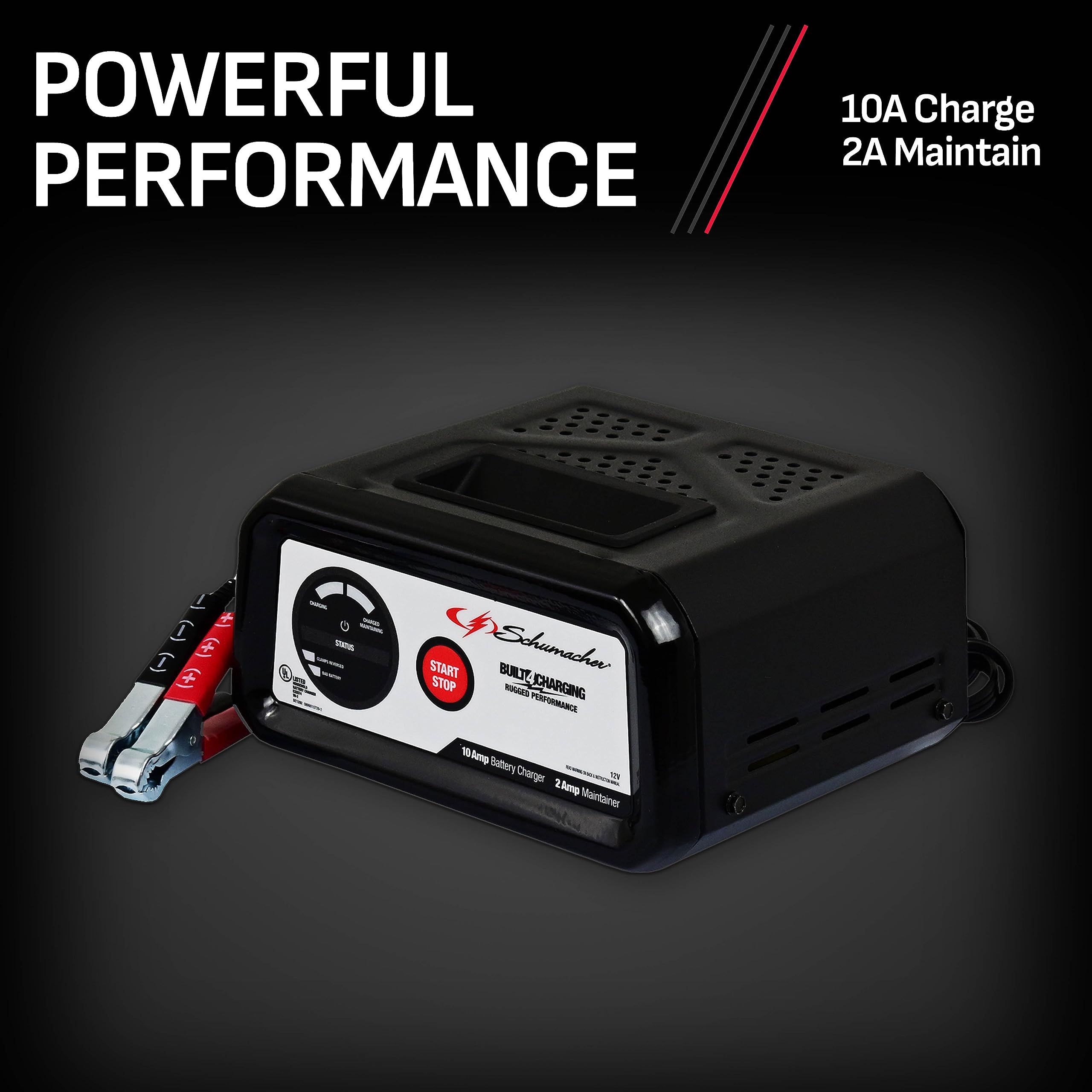 Foto 7 pulgar | Cargador Schumacher Sc1282 12 V 10 A Maintainer Automotive Marine - Venta Internacional.