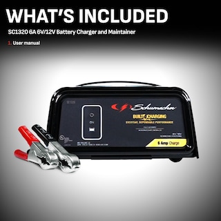 Foto 4 | Cargador De Baterías Schumacher Electric Sc1320 6a/2a 6v/12v - Venta Internacional.