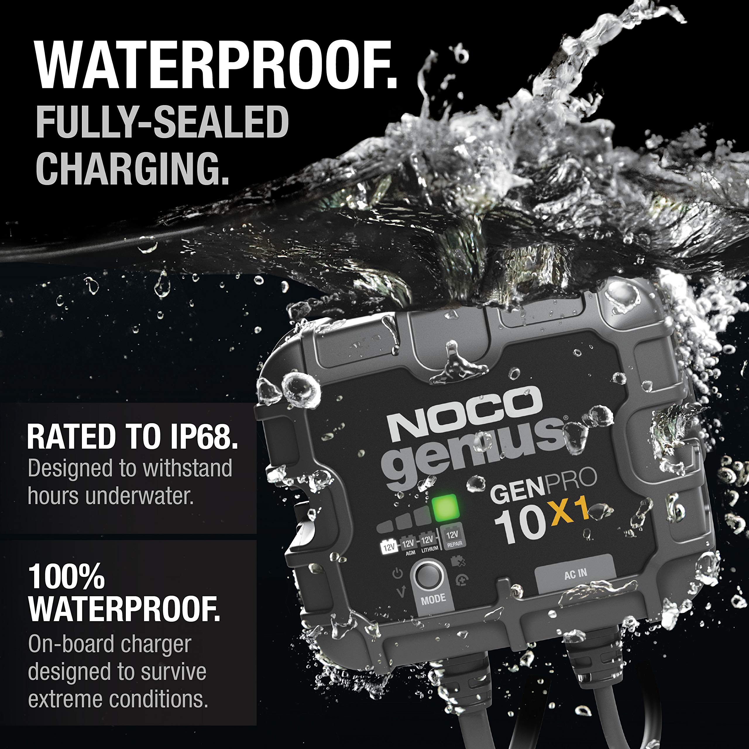 Foto 4 pulgar | Cargador De Batería Marino Noco Genius Genpro10x1 10a 12v - Venta Internacional.
