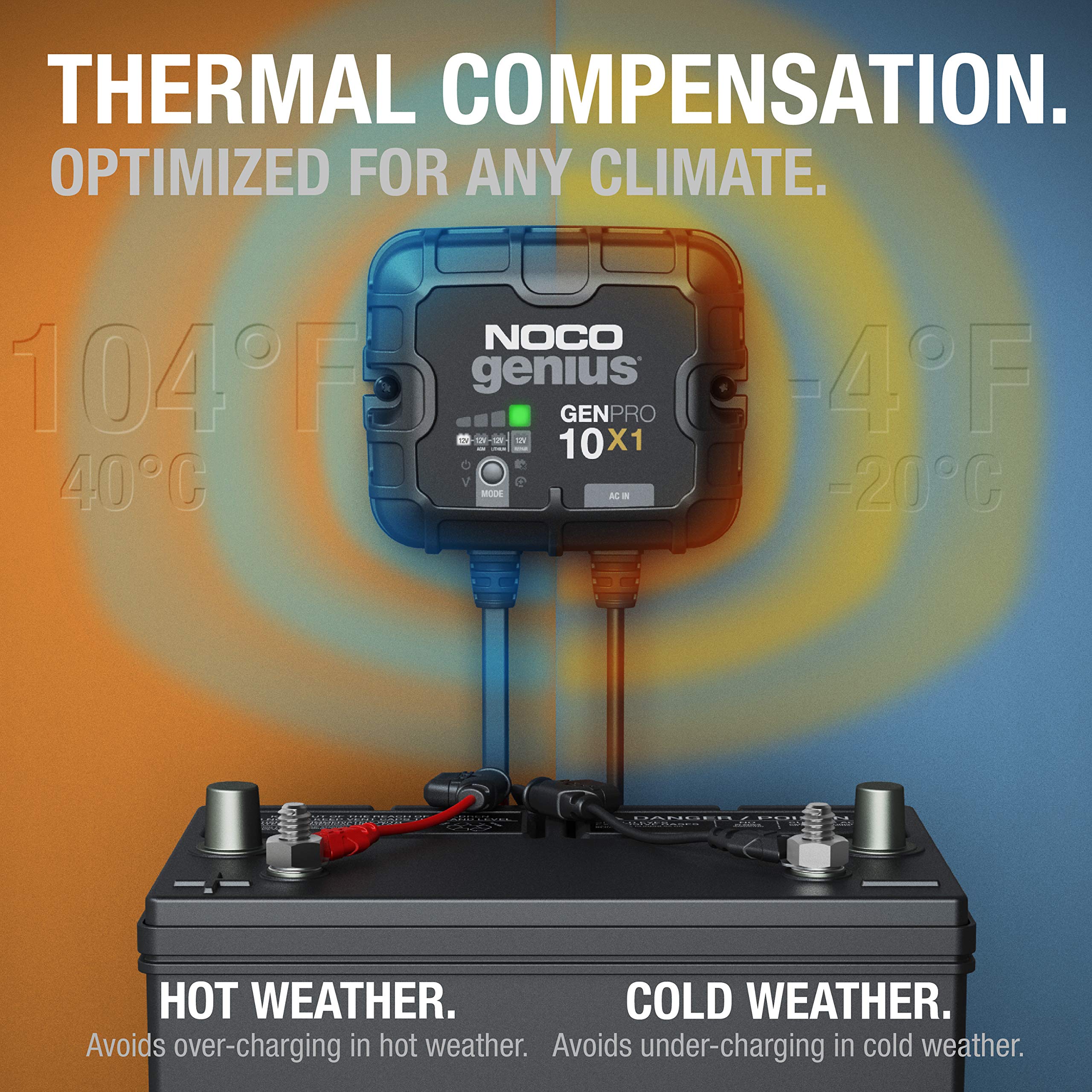Foto 5 pulgar | Cargador De Batería Marino Noco Genius Genpro10x1 10a 12v - Venta Internacional.