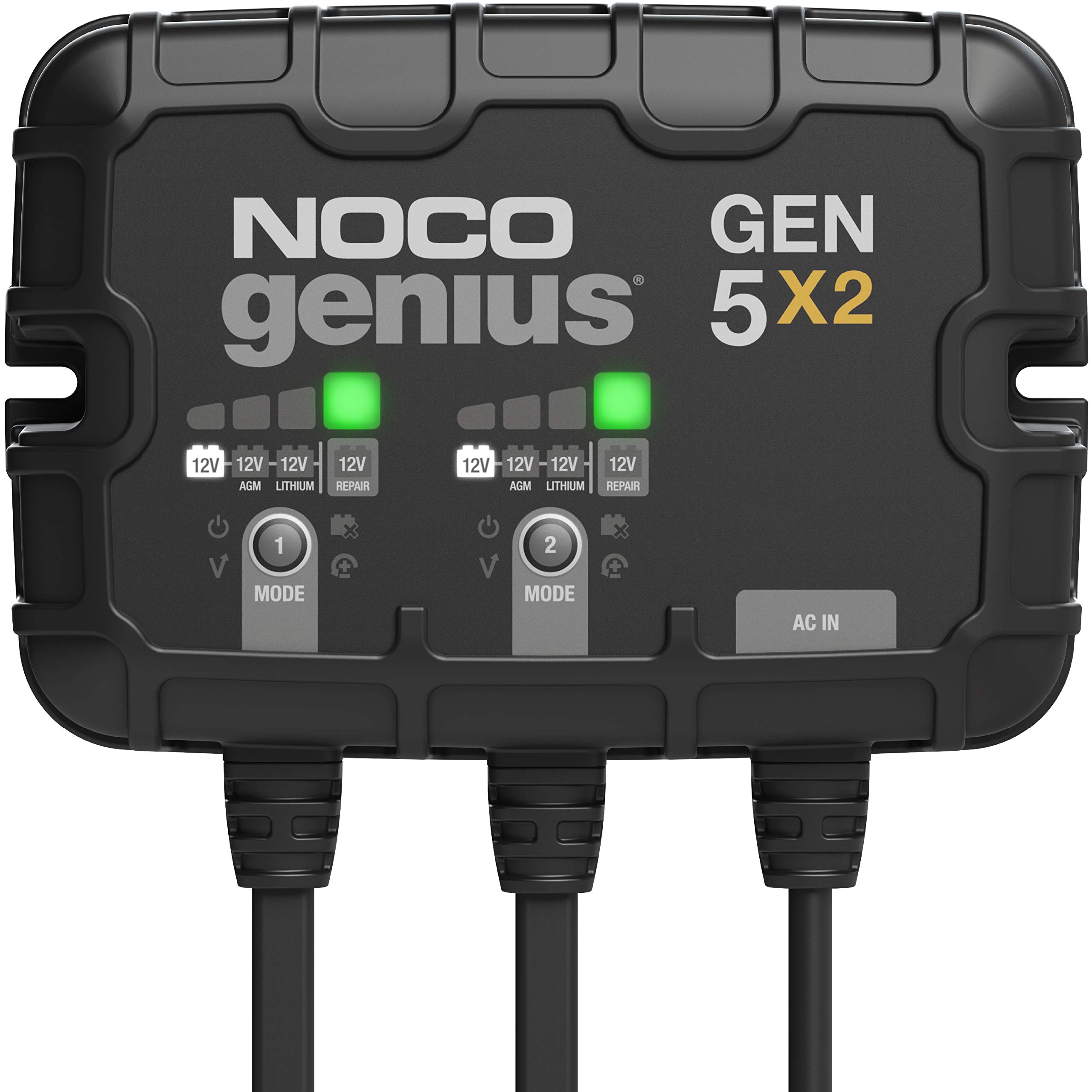 Foto 2 pulgar | Cargador De Batería Marino Noco Genius Gen5x2 2-bank 10a 12v - Venta Internacional.