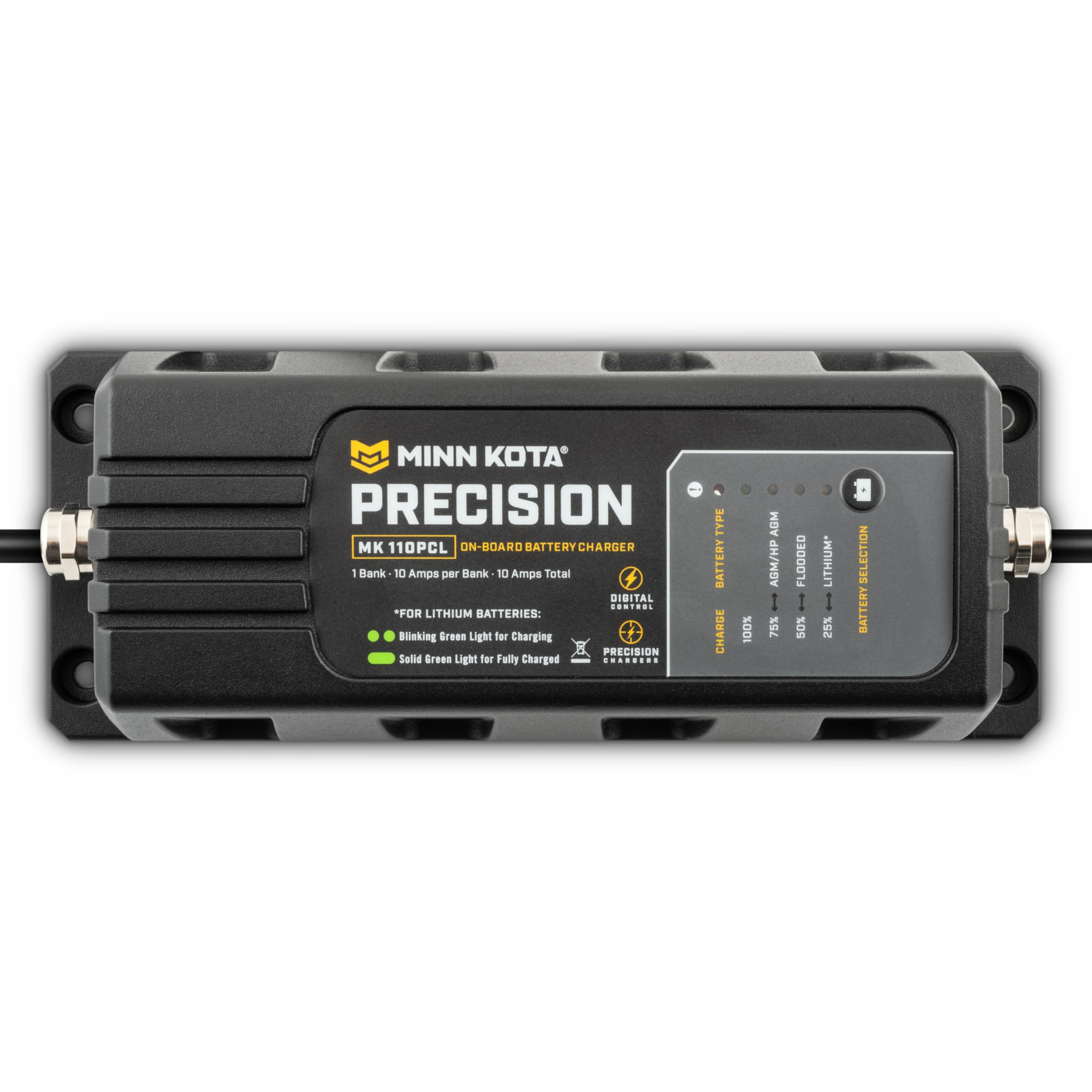 Foto 3 pulgar | Cargador De Batería Minn Kota Precision Mk 110 Pcl 10a 12v - Venta Internacional.