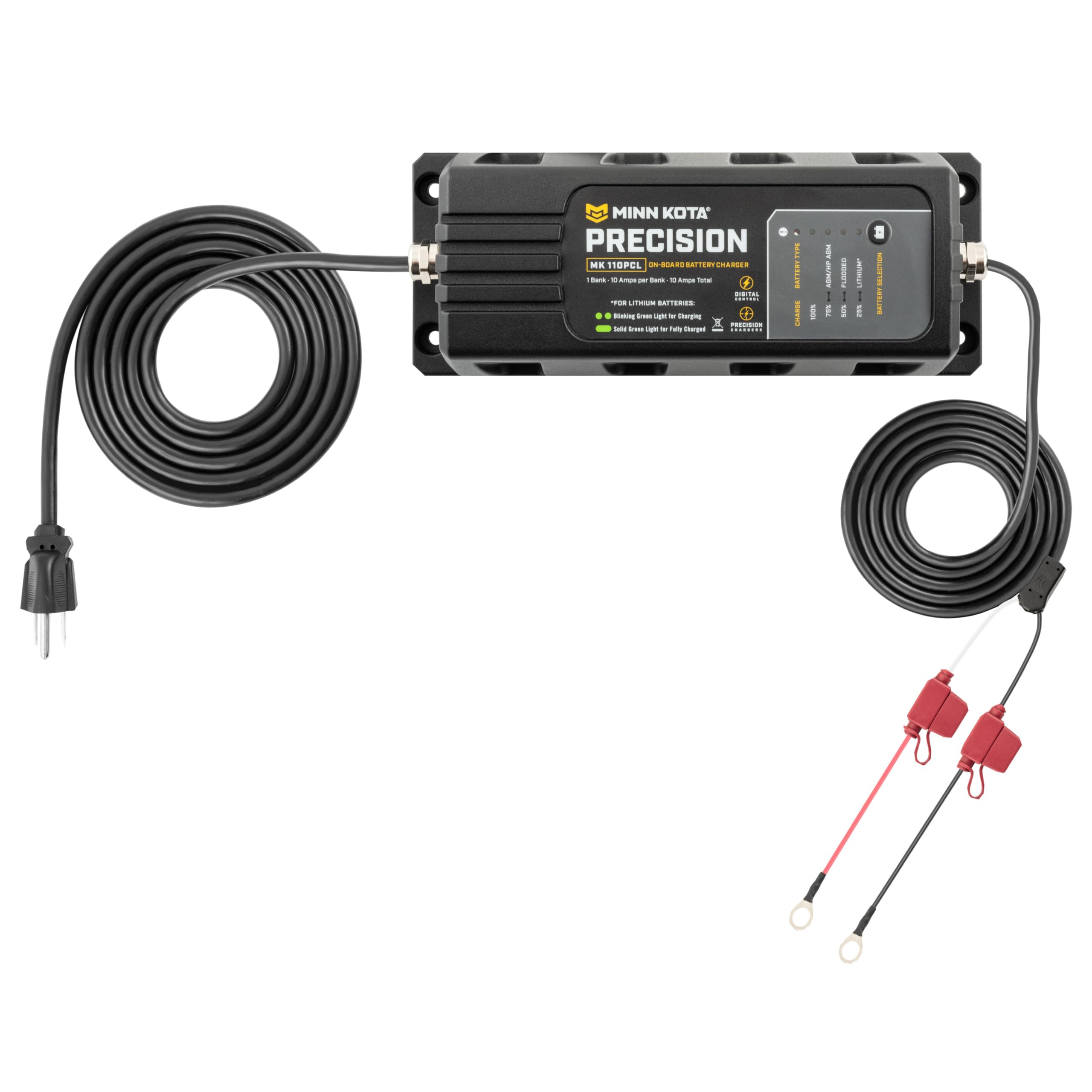 Foto 4 pulgar | Cargador De Batería Minn Kota Precision Mk 110 Pcl 10a 12v - Venta Internacional.