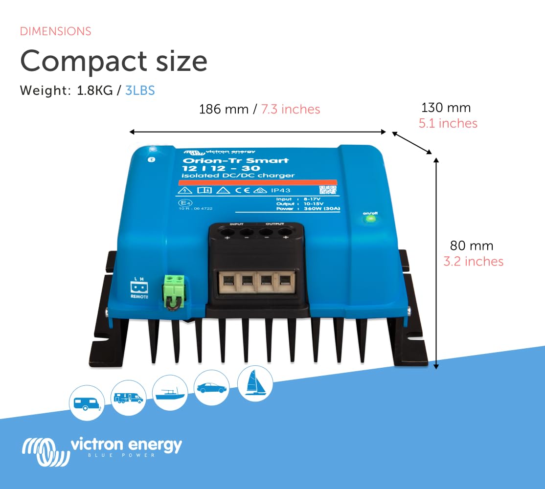 Foto 3 | Cargador Dc A Dc Victron Energy Orion-tr Smart 30a - Venta Internacional.
