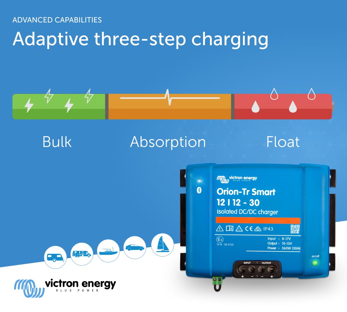 Foto 7 pulgar | Cargador Dc A Dc Victron Energy Orion-tr Smart 30a - Venta Internacional.