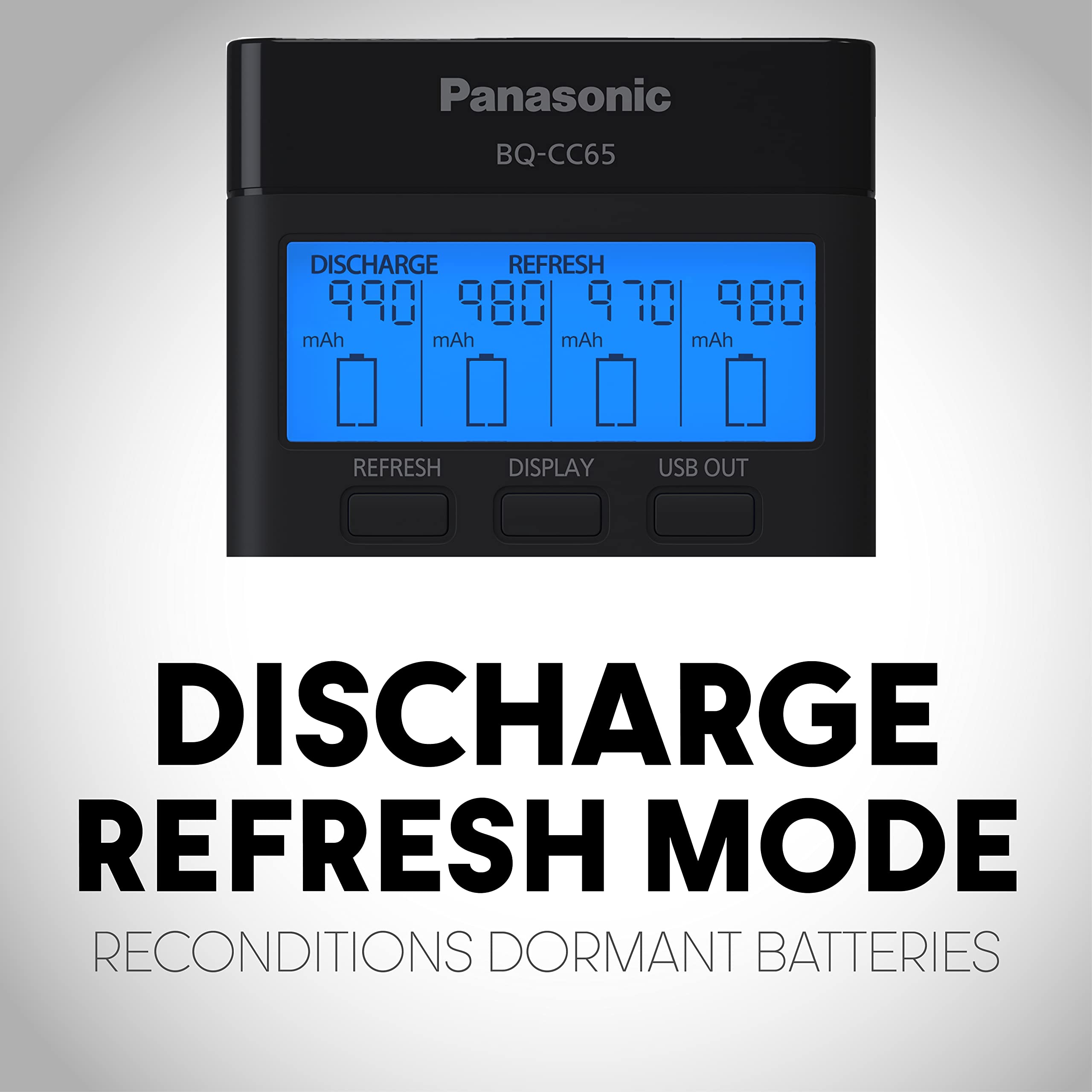 Foto 4 | Cargador De Baterías Panasonic Bq-cc65akbba Super Advanced - Venta Internacional.