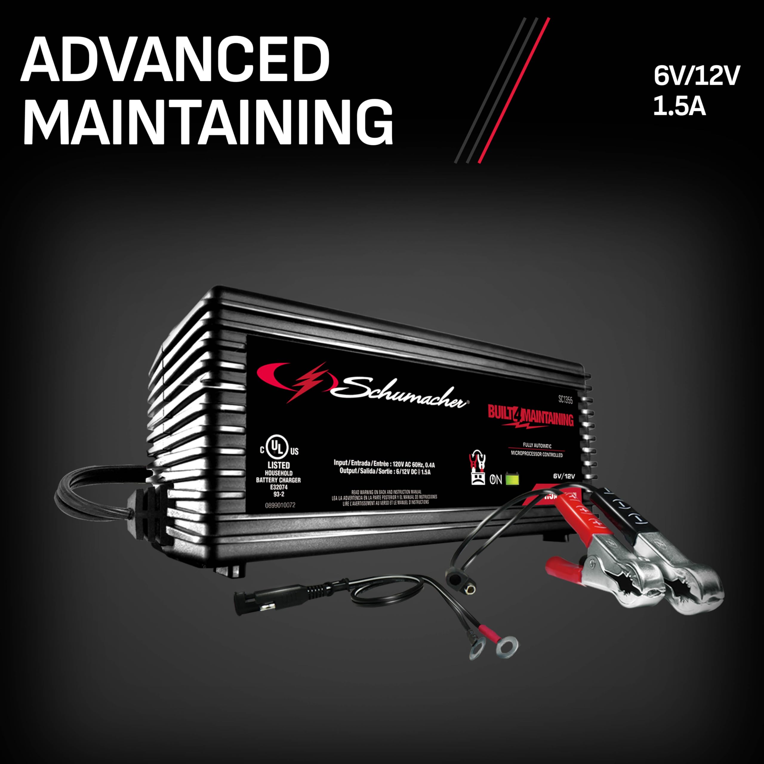 Foto 7 pulgar | Cargador De Baterías Schumacher Electric Sc1355 1.5a 6v/12v - Venta Internacional.