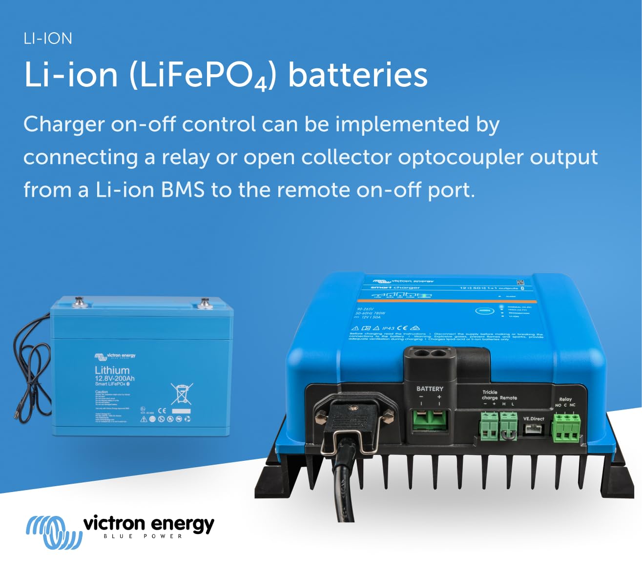 Foto 6 pulgar | Cargador De Baterías Victron Energy Smart Ip43 12v 50a - Venta Internacional.