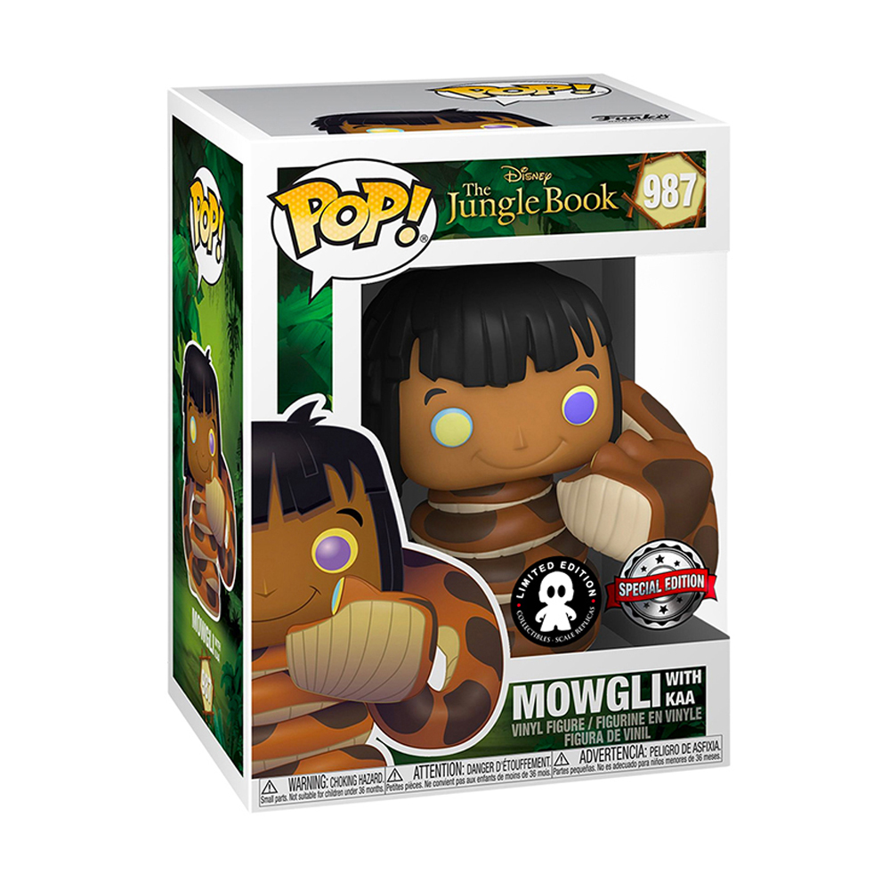 Foto 3 pulgar | Funko Pop Disney: The Jungle Book Mowgli W/kaa 987