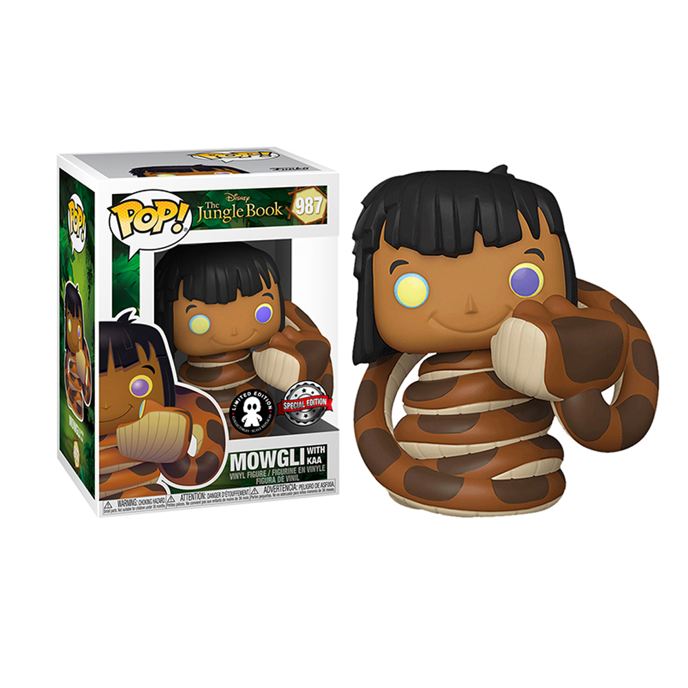 Foto 4 pulgar | Funko Pop Disney: The Jungle Book Mowgli W/kaa 987