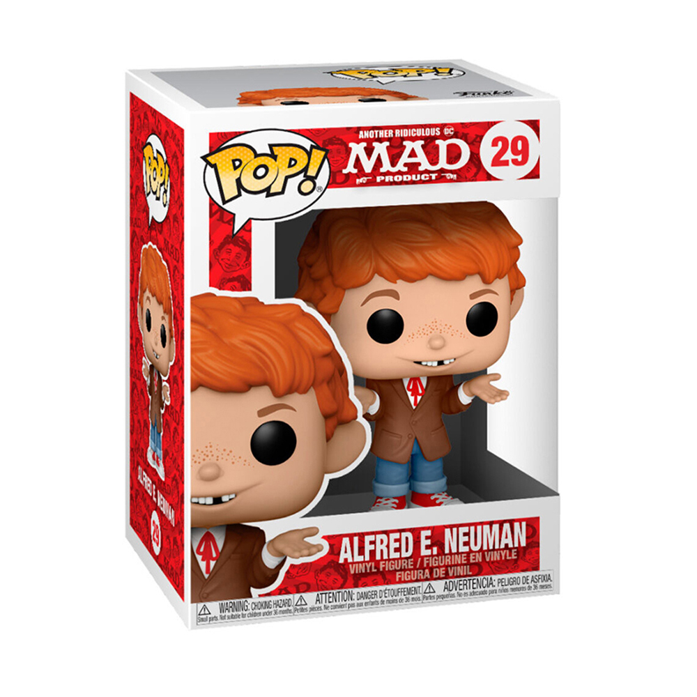 Foto 3 pulgar | Funko Pop Television: Mad Tv Alfred E. Neuman 29 color Anaranjado