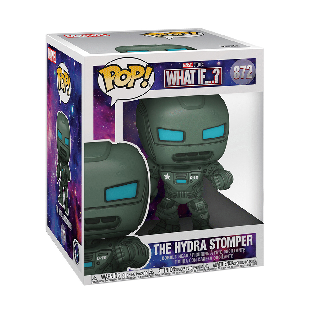 Foto 3 pulgar | Funko Pop Marvel: What If…? The Hydra Stomper 872 color Verde de 6"