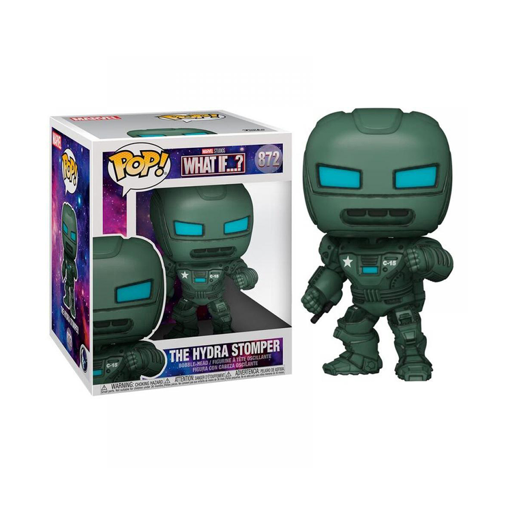 Foto 4 pulgar | Funko Pop Marvel: What If…? The Hydra Stomper 872 color Verde de 6"