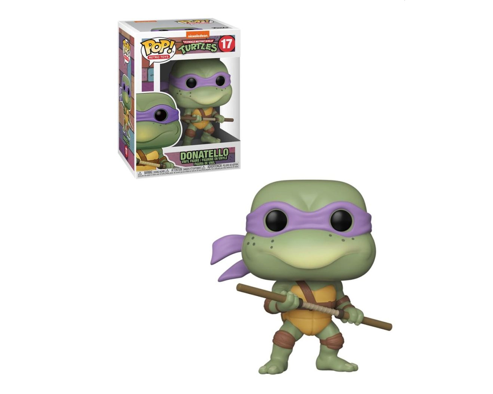 Foto 2 pulgar | Figura de Funko Pop Donatello 17 de Tortugas Ninja