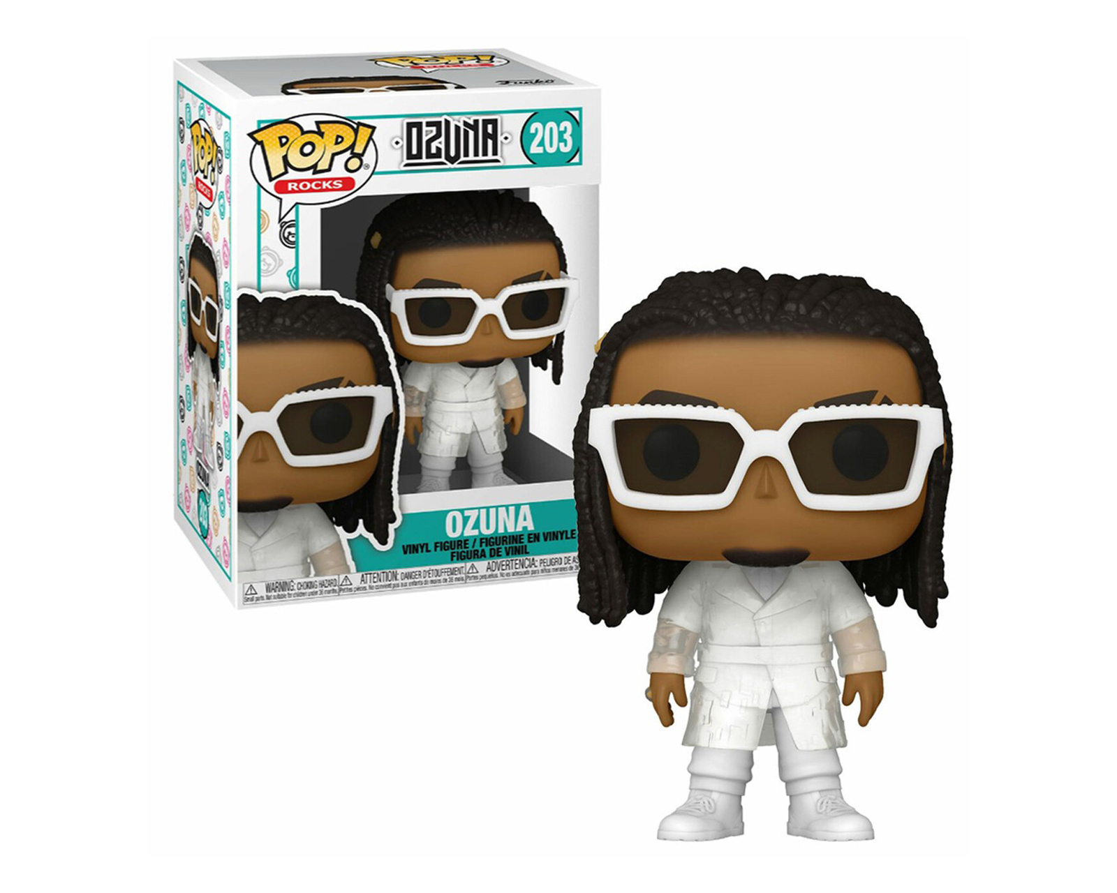 Foto 2 pulgar | Figura de Ozuna 203 Funko Pop