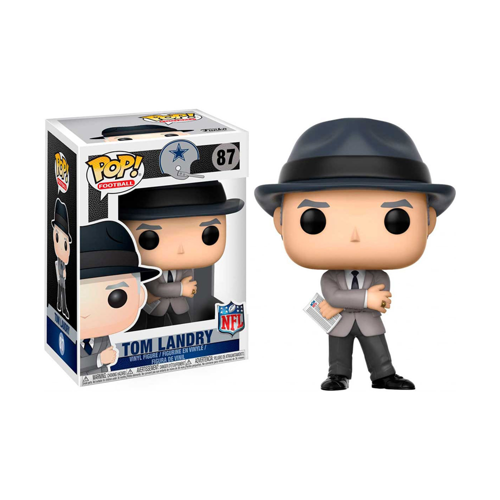 Foto 4 pulgar | Figura de Funko Pop Football: Dallas Cowboys – Tom Landry 87