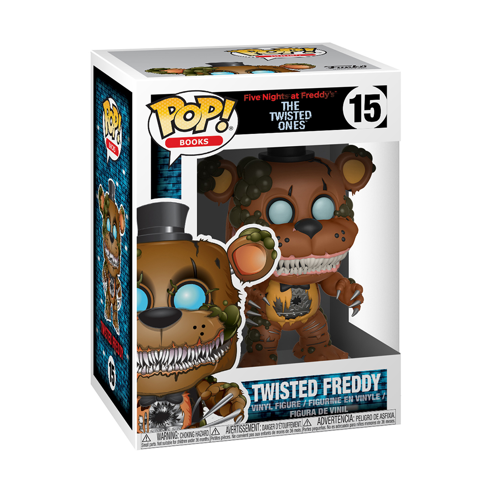 Foto 3 pulgar | Figura de Funko Pop Books: Fnaf - Twisted Freddy 15