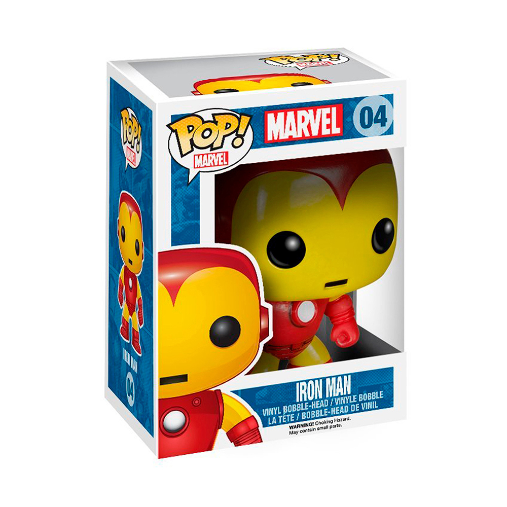 Foto 3 pulgar | Figura Funko Pop Marvel Universe Iron Man 04 Multicolor