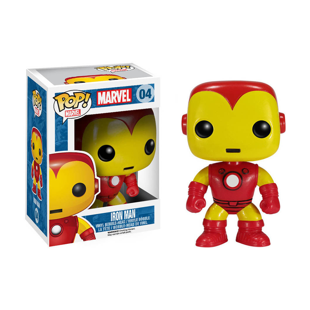 Foto 4 pulgar | Figura Funko Pop Marvel Universe Iron Man 04 Multicolor