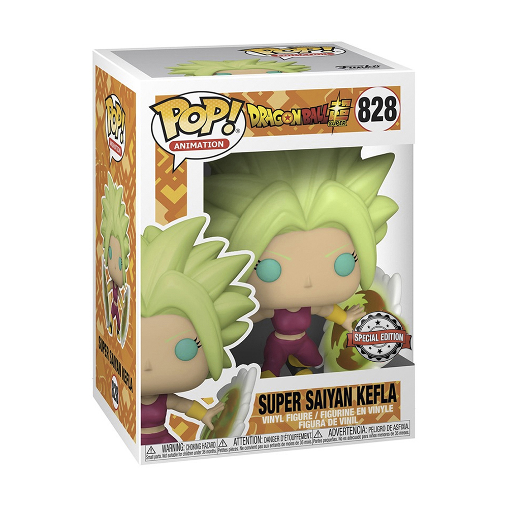 Foto 3 pulgar | Figura Funko Pop Animation Dragon Ball Super Saiyan Kefla 828 Multicolor