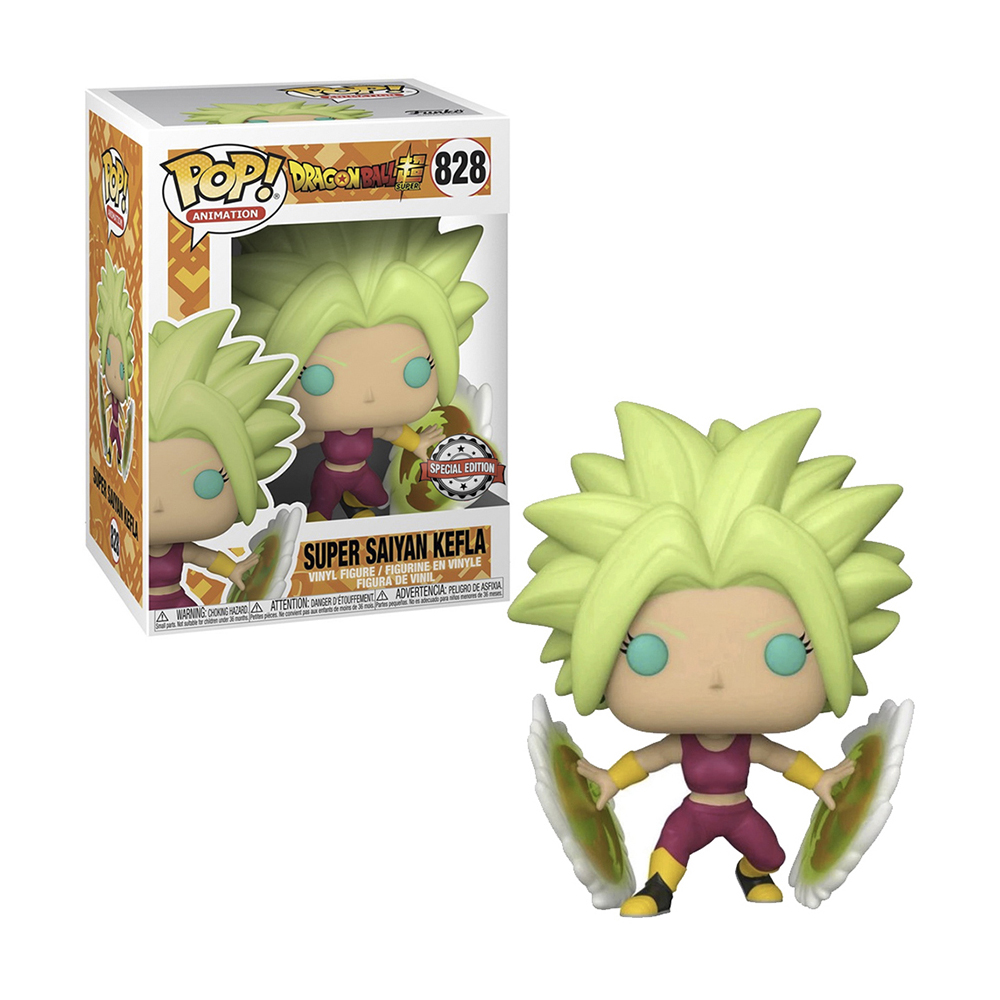 Foto 4 pulgar | Figura Funko Pop Animation Dragon Ball Super Saiyan Kefla 828 Multicolor