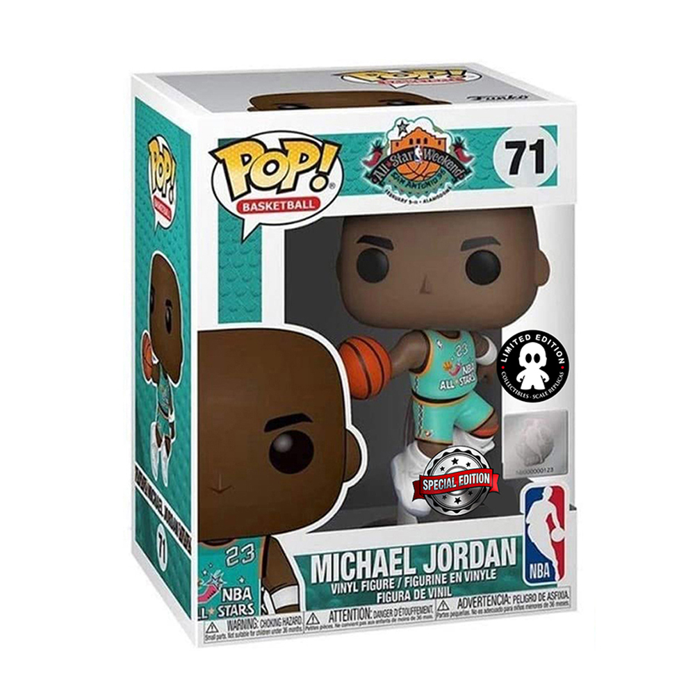 Foto 3 pulgar | Figura Funko Pop Basketball Michael Jordan 71 Multicolor