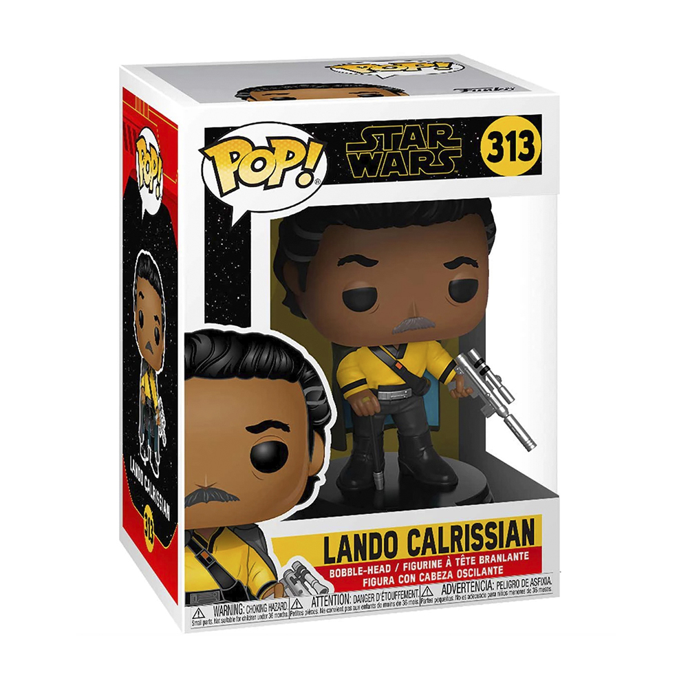 Foto 3 pulgar | Figura Funko Pop Star Wars Lando Calrissian 313 Multicolor