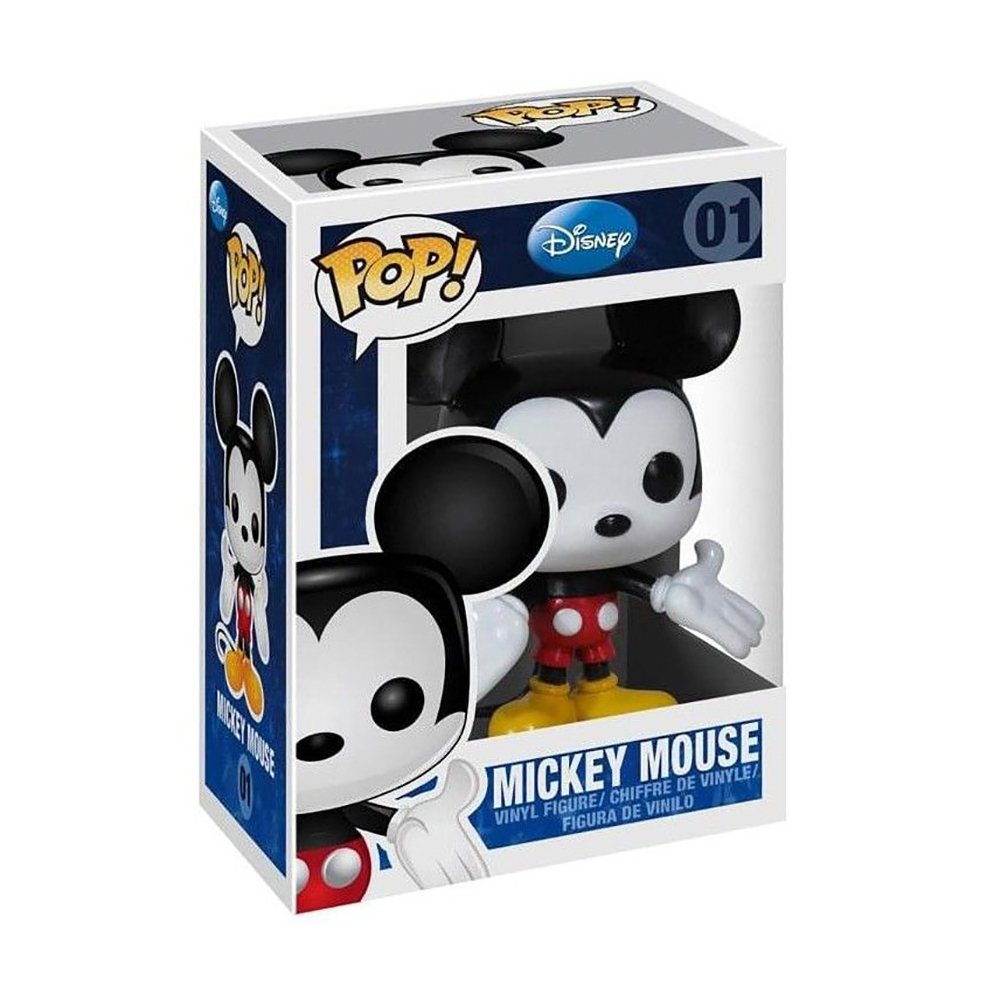 Foto 3 pulgar | Figura Funko Pop Disney Mickey Mouse 01 Multicolor