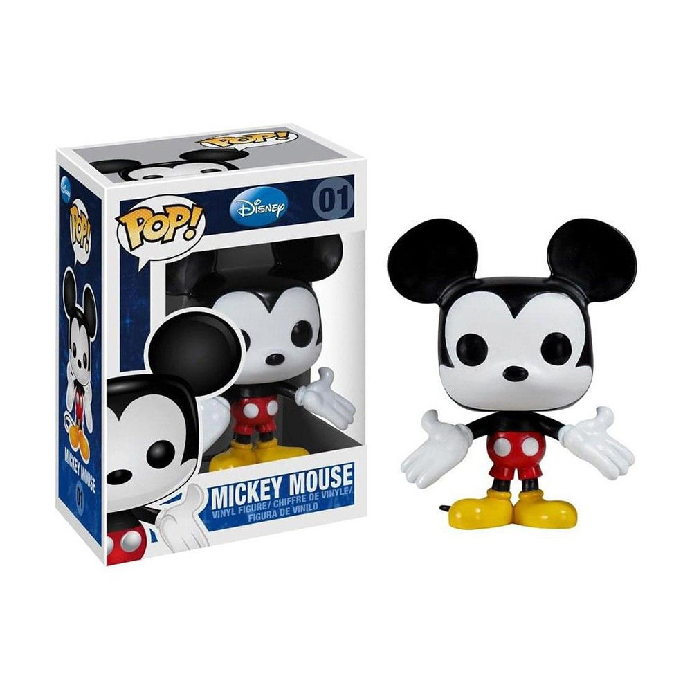 Foto 4 pulgar | Figura Funko Pop Disney Mickey Mouse 01 Multicolor