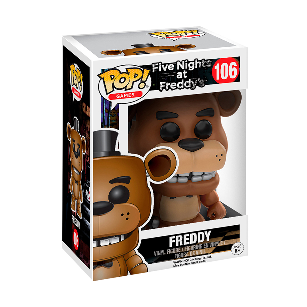 Foto 3 pulgar | Figura Funko Pop Games Fnaf Freddy 106 Multicolor