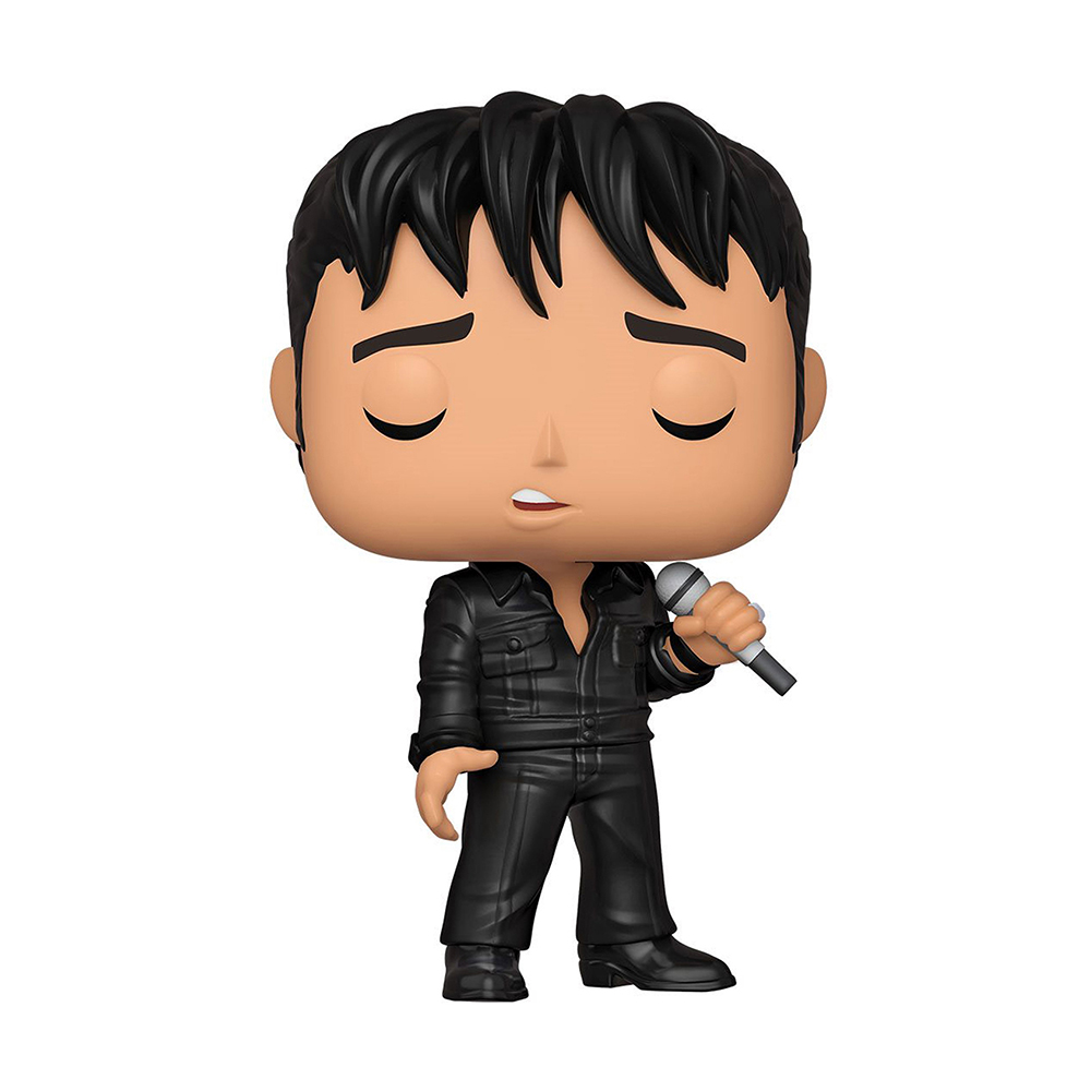 Foto 2 pulgar | Figura Funko Pop Rocks Elvis 68 Comeback Special 188 Multicolor