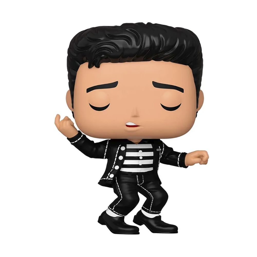 Foto 2 pulgar | Figura Funko Pop Rocks Elvis Jailhouse Rock 186 Multicolor