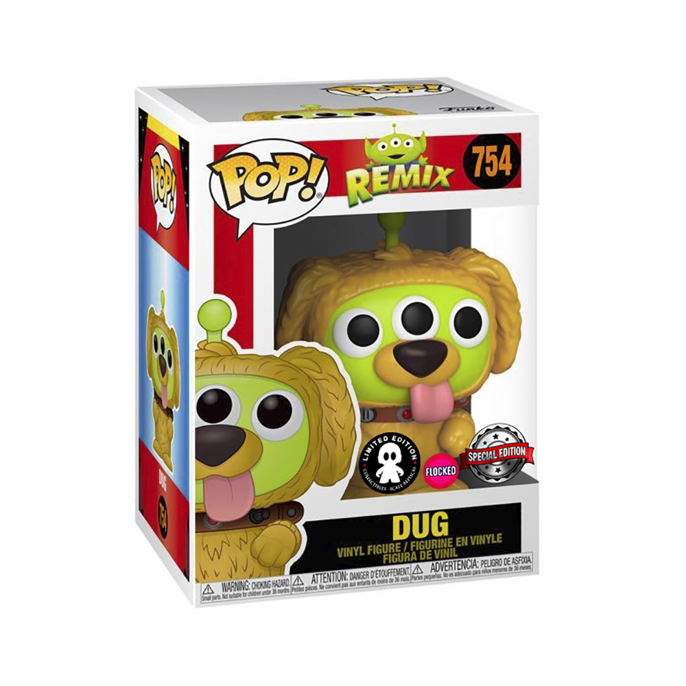 Foto 3 pulgar | Figura Funko Pop Disney Remix Dug 754