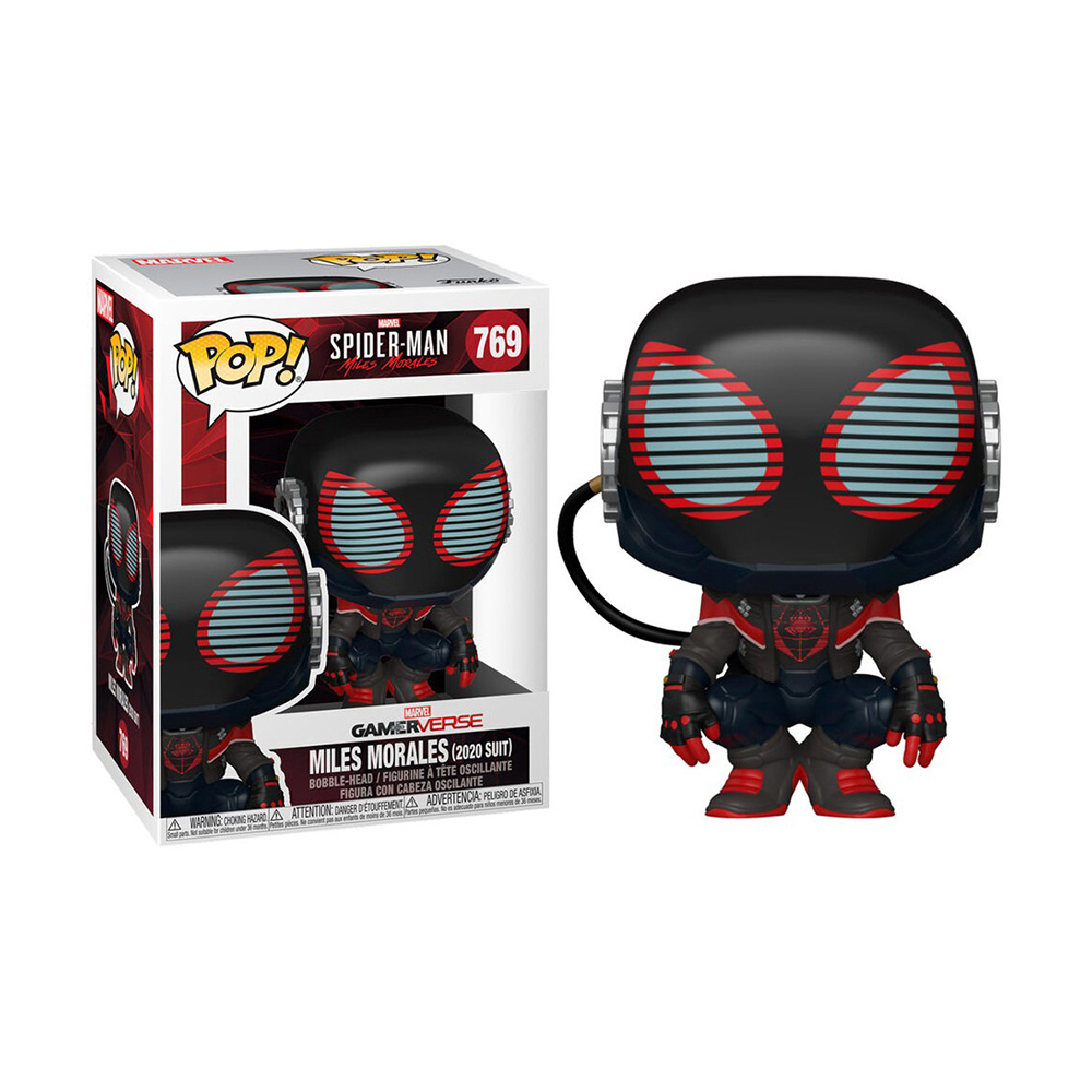 Foto 4 pulgar | Figura Funko Pop Marvel Spider Man Miles Morales 769