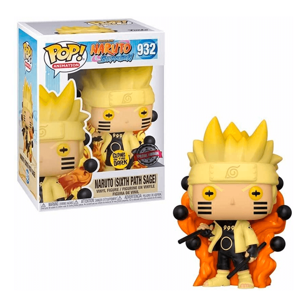 Foto 3 pulgar | Figura Funko Pop Animation Naruto Sixth Path Sage/ Sabio Seis Caminos