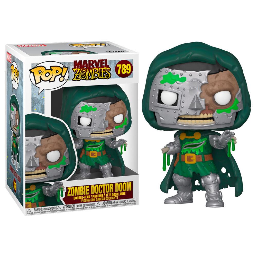 Foto 4 pulgar | Figura Zombie Doctor Doom Funko Pop! Marvel Zombies 789 - S028