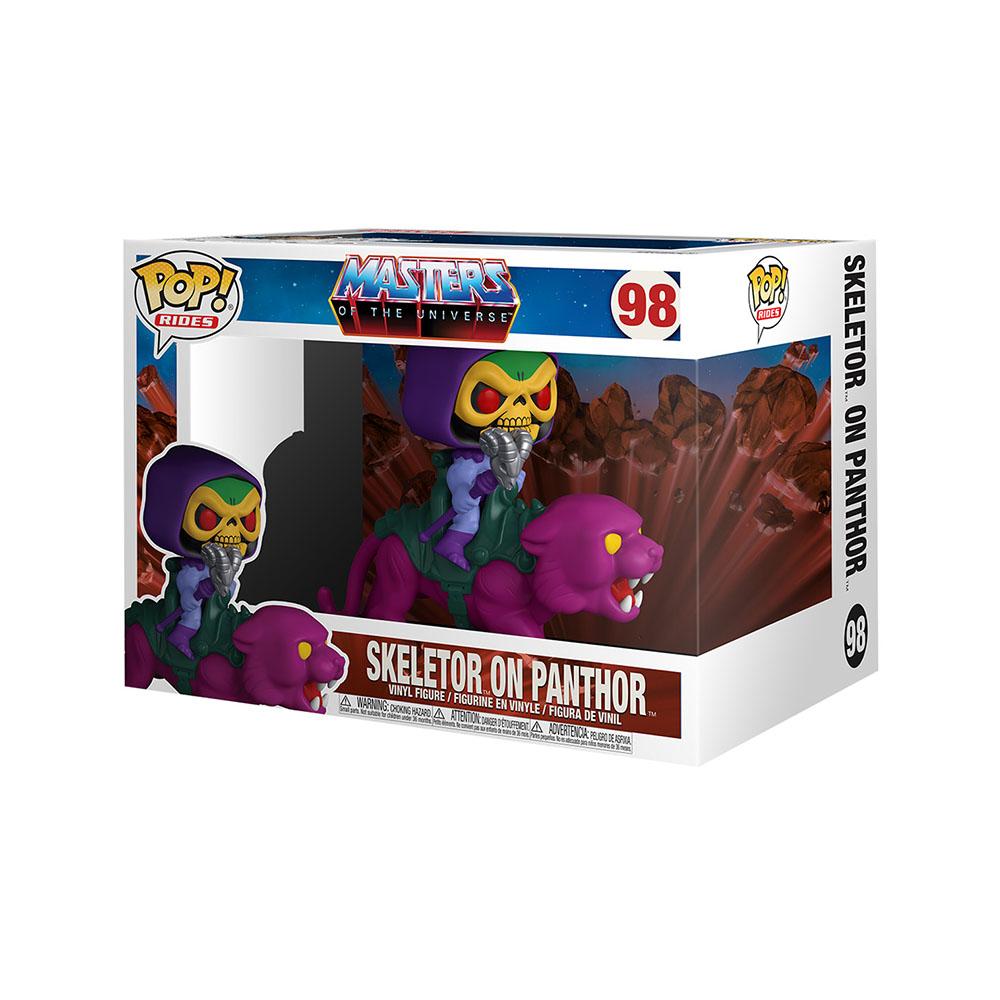Foto 3 pulgar | Figura Masters T. Universe Skeletor On Panthor Funko Pop! 98 - S028