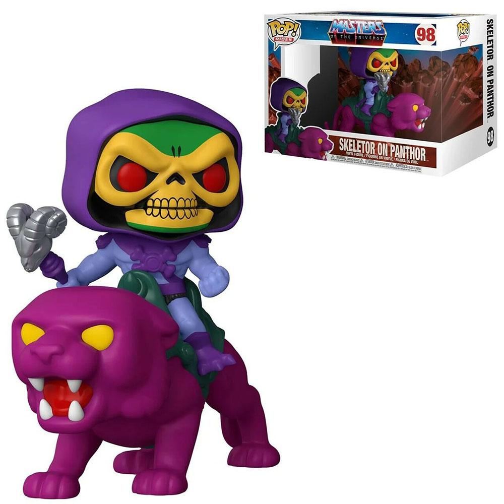 Foto 4 pulgar | Figura Masters T. Universe Skeletor On Panthor Funko Pop! 98 - S028