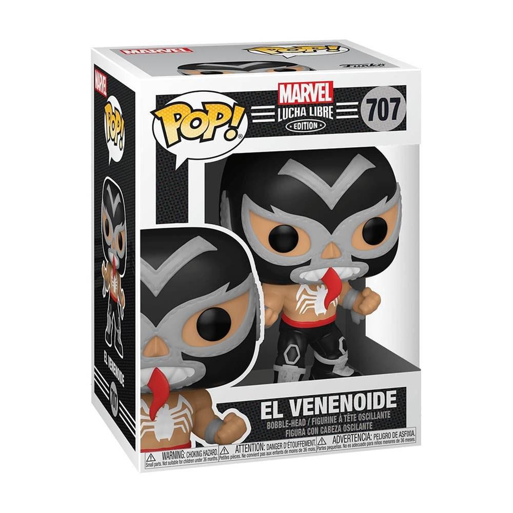 Foto 3 pulgar | Figura de Marvel Lucha Libre El Venenoide Funko Pop 707 - S028