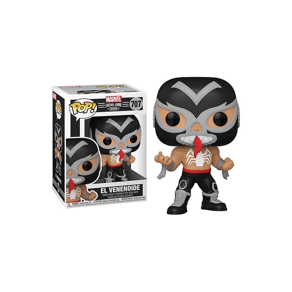 Foto 4 pulgar | Figura de Marvel Lucha Libre El Venenoide Funko Pop 707 - S028