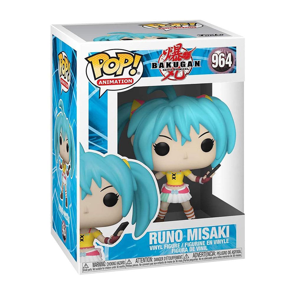 Foto 3 pulgar | Figura Bakugan Battle Brawlers Runo Misaki Funko Pop 964 - S028