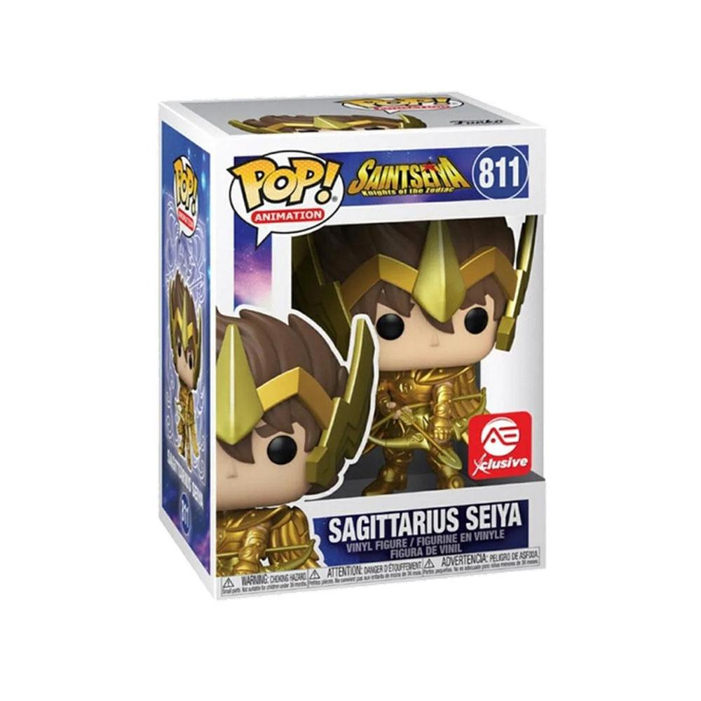 Foto 3 pulgar | Figura Saint Seiya Sagittarius Seyia Funko Pop 811 - S028