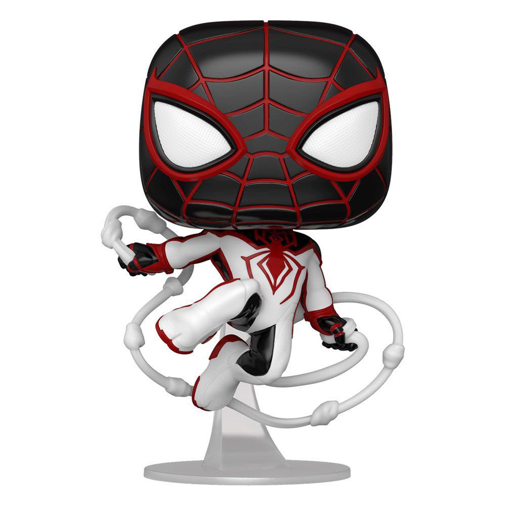 Foto 2 pulgar | Figura Marvel Spiderman Miles Morales Track S Funko Pop 768 - S028
