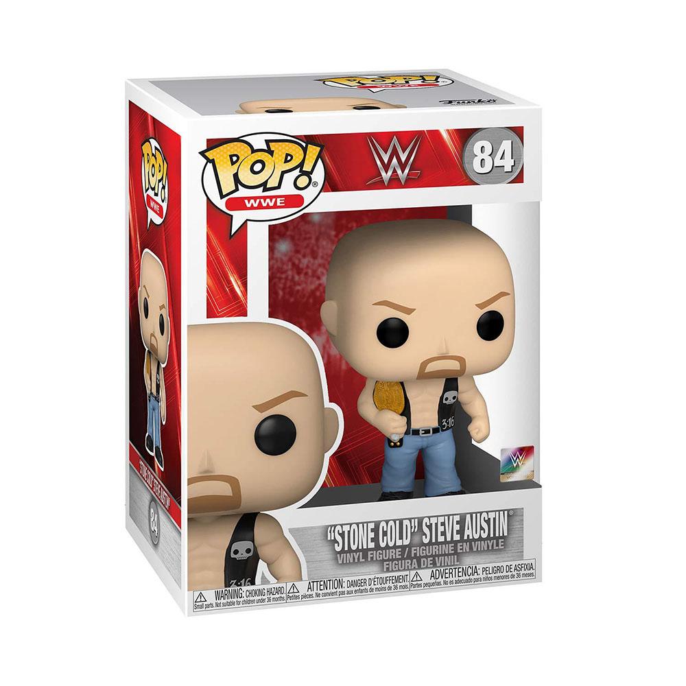 Foto 3 pulgar | Figura de WWE Stonecold Steve Austin Funko Pop 84 - S028