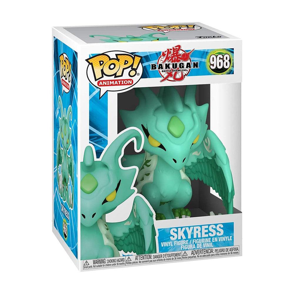 Foto 3 pulgar | Figura Bakugan Battle Brawlers Skyress Funko Pop 968 - S028