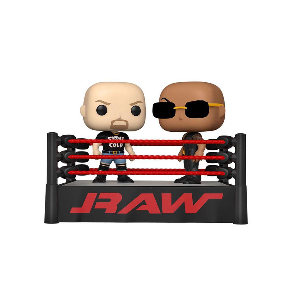 Foto 2 pulgar | Figura Wwe Stone Cold Steve Austin And The Rock Funko Pop 2 - S028
